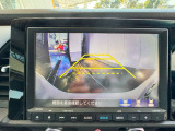 バックカメラのお写真です。駐車が苦手な方でも楽に駐車が行えますね♪