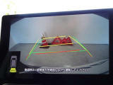 バックガイドモニターを装備しています、車庫入れもラクラクです。