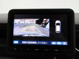 バックカメラの画像です。ガイドラインがスムースな車庫入れをサポートいたします!車庫入れの安心感がアップしますね☆