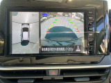 アラウンドビュ-モニタ-付き、駐車も安心できます