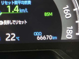 【走行距離】走行距離計の画像です。※撮影時の実走距離となります。車両の移動等により走行距離が進んでいる場合があります。