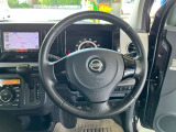 ハンドルの大きさも老若男女問わず運転しやすい大きさになっています。