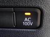 【AC100Vコンセント電源スイッチ】 ※コンセント電源はラゲッジルームにあります!
