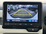 バックカメラ搭載なので後方時に車体後ろが確認出来る為、運転の苦手な方やたまに乗る方でも安心して車庫入れが出来ます☆
