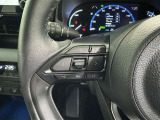 ステアリングスイッチ装備!運転しながら手元でオーディオの操作などができます。