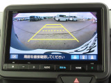 リアワイドカメラシステム!従来の視野に加えて、後方側方を約180&deg;まで見えるワイドビューと、後方を真上から見たような視野で駐車時などに便利なトップダウンビューの3つの視野があります!