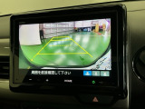 バックモニター付きで車庫入れも安心【カメラアングルは3パターンから選べます】知らない道でも安心して楽しくお出かけができます