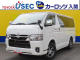 4WD☆後席モニター付き☆走行距離2万キロ台の「ハイエース」☆
