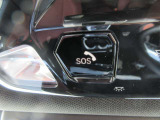 SOSコール装備です。緊急時は遠慮なく押してください。BMWメーカーエマージェンシーに直結致します。