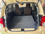 使い方次第で広い収納スペースが拡がります。実際現車でご確認していただけます。