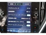 11.6インチセンターインフォメーションディスプレイ 大型かつ高精細のディスプレイにナビゲーションをはじめ、車両やエアコンの設定、SUBARU STARLINK、テレビなどの様々な機能を内蔵しています