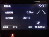 メーター内インフォメーション