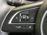 【ステアリングスイッチ】運転中、前方から目線をそらすことなく、オーディオ等の操作が可能な便利機能!安心&快適なドライブを演出してくれます♪