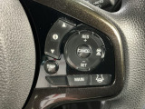 アクセルから足を離しても設定したスピードを保ち走行し、高速道路での疲労軽減に役立つクルーズコントロール付きです!