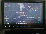 ホンダ純正ナビなのでダッシュボードにスッキリと収まっています。土地勘の無い所でも道に迷わず安心ですね!