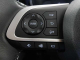 ステアリングスイッチは手元で操作しますので便利です、安全性も高いですね!