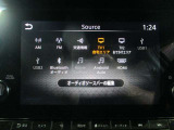 ■地デジTV/AN/FM/交通情報/USB1(タイプC)/USB2(タイプA)/Bluetoothオーディオ/AppleCarPlay/AndroidAuto/HDMI。