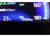 ★撮影時の走行距離は約7.2万Kmです。安心のロングラン保証付きです。