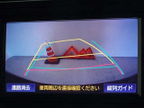 バックガイドモニターを装備しています、車庫入れもラクラクです。