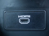 HDMI入力端子装備。