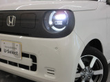 LEDヘッドライトで、夜間の走行も明るい♪