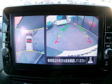 アラウンドビューモニター!空から見下ろしているかのような映像を映し出します。駐車時には安心ですよね♪