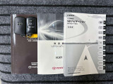 取扱説明書、メンテナンスノート、スペアキー付です。