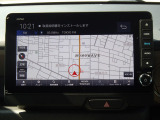 ナビゲーションを装備。多彩な機能で快適ドライブをアシスト。オーディオ機能も充実していますね。