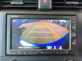 後方確認はバックカメラにお任せ♪後退時に便利で、駐車が楽になります♪