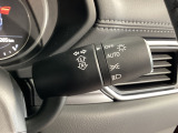 オートライトはレバーをAUTOの位置にすると周囲の明るさに応じて自動で点灯/消灯します。