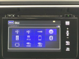 オーディオメニューです。スマートフォンとの連携が可能です♪視認性に優れており、使い勝手も良好です。