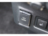 インパネの下方に「アクセサリー12V電源ソケット」もあります