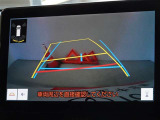 バックガイドモニターを装備しています、車庫入れもラクラクです。