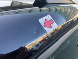 運転席側上にエクボあります