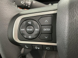 【オーディオリモコンスイッチ】ステアリング左に装備!運転中、視線をそらさずに選曲・ボリューム調整が可能に!