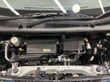エンジンルームもクリーニング済みできれいですよ。日産の整備士がしっかりと丁寧に点検していますので安心してお乗りいただけます