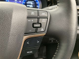 前方の車との車間を設定し、スピードを上げたり緩めたりを自動で行ってくれる追尾式の「レーダークルーズ」。上級装備の一つです!高級車にしかつかない嬉しい機能です。