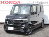 当社試乗車、業務車のN-BOXカスタム(ターボ)が入庫です。内外装ともにきれいなお車です。