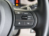 ◆アダプティブクルーズコントロール◆予め設定した車速内でクルマが自動的に加減速。前走車との適切な車間距離を維持しながら追従走行します。【LKAS】車線維持支援システムでステアリング操作を支援。