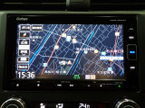 ホンダ純正ナビなのでダッシュボードにスッキリと収まっています。土地勘の無い所でも道に迷わず安心ですね!