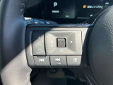 運転中でも手を離さずにオーディオの操作ができる『ステアリングスイッチ』機能があります!
