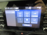 オーディオソース選択画面です。