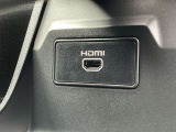 HDMI端子が装着されていますのでオーディオ機器との接続がとても便利です。