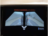 パノラマビューです。全周囲確認できるので、駐車時などに便利です♪