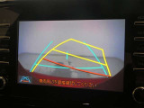 バックガイドモニターで、後方を確認しながら安心して駐車することができます。運転初心者も熟練者も必須の機能ですよ!