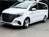 走行少ないV220d EXCLUSIVE long Platinum Suite ロッククリスタルホワイトメタリックが入荷致しました。