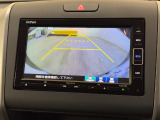 バックカメラの画像です。車庫入れの安心感がアップしますね☆