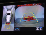 バックガイドモニターを装備しています、車庫入れもラクラクです。パノラミックビューモニターを搭載しています、上からの画像も表示されます。