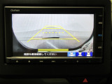 リヤカメラを装備しています。駐車時や後退時に後方を確認出来て便利です。