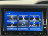 ★オーディオメニューです。スマートフォンとの連携が可能です♪視認性に優れており、使い勝手も良好です。